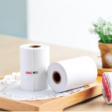 得力（deli）80mm*58mm热敏收银纸/收银机打印纸/超市小票打印纸 28米/卷 50卷/箱 3204