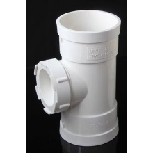 PVC检查口 排水管立管检查口带口