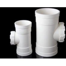 PVC检查口 排水管立管检查口带口