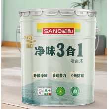  三和 京三和乳胶漆 三合一墙面漆 6.5kg/桶 E208