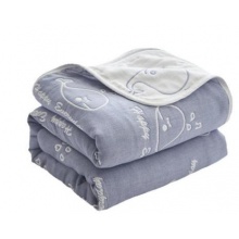 六层纱布毛巾被