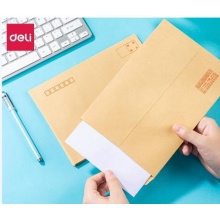 得力25201牛皮纸信封9号 单张