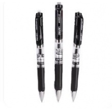 得力S01中性笔0.5mm弹簧头(黑)